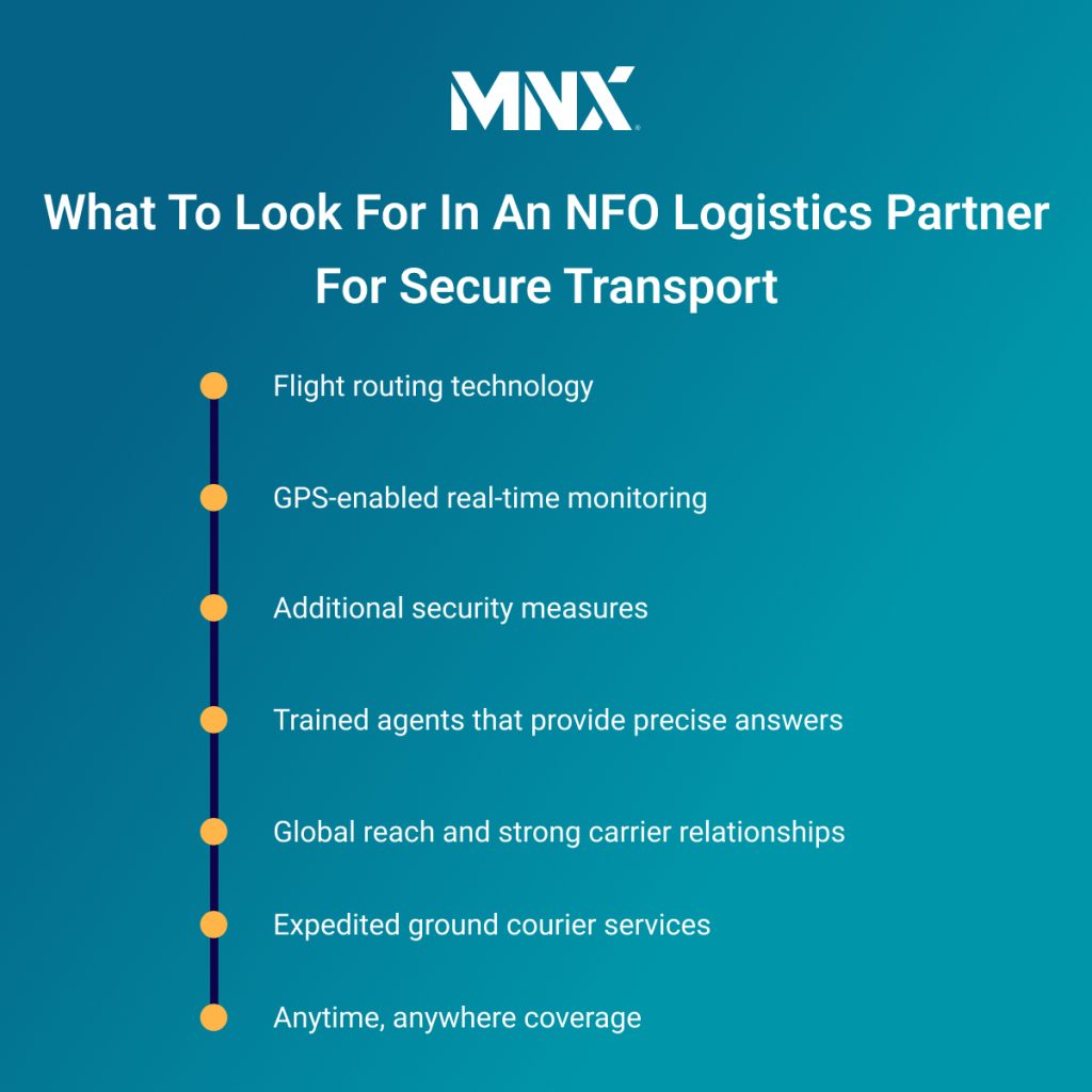 What to Look for in an NFO Logistics Partner for Secure Transport